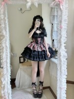 Lolita Dress Dark JSK Suspenders Lolita Dress Dark JSK Suspenders