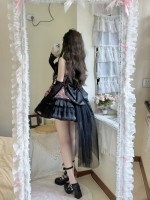 Lolita Dress Dark JSK Suspenders Lolita Dress Dark JSK Suspenders