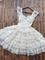 Lolita Ballet Style Bride JSK Suspender Dress Lolita Ballet Style Bride JSK Suspender Dress
