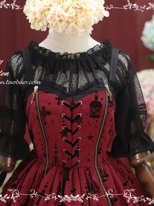 Lolita Off-shoulder Blouse with Ruffles Lolita Off-shoulder Blouse with Ruffles
