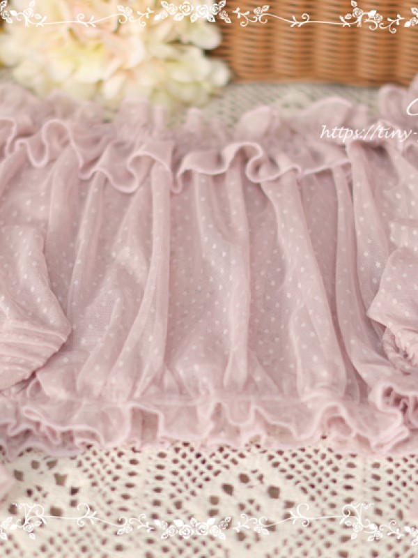 Lolita Off-shoulder Blouse with Ruffles Lolita Off-shoulder Blouse with Ruffles