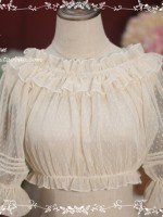 Lolita Off-shoulder Blouse with Ruffles Lolita Off-shoulder Blouse with Ruffles