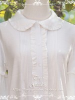 Winter Ballad Retro Doll Collar Lolita Long Sleeve Blouse Winter Ballad Retro Doll Collar Lolita Long Sleeve Blouse