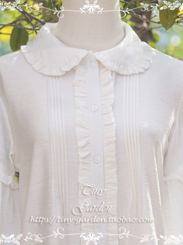 Winter Ballad Retro Doll Collar Lolita Long Sleeve Blouse Winter Ballad Retro Doll Collar Lolita Long Sleeve Blouse