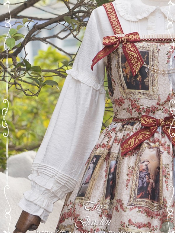 Winter Ballad Retro Doll Collar Lolita Long Sleeve Blouse Winter Ballad Retro Doll Collar Lolita Long Sleeve Blouse