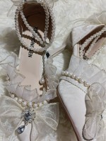 Elegant French Lace Pointed Lolita Shoes Elegant French Lace Pointed Lolita Shoes