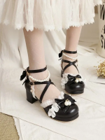 Sweet and Lovely Light Bride Lolita Shoes Sweet and Lovely Light Bride Lolita Shoes