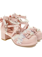Sweet and Lovely Light Bride Lolita Shoes Sweet and Lovely Light Bride Lolita Shoes