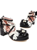 Sweet and Lovely Light Bride Lolita Shoes Sweet and Lovely Light Bride Lolita Shoes