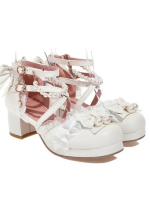 Sweet and Lovely Light Bride Lolita Shoes Sweet and Lovely Light Bride Lolita Shoes