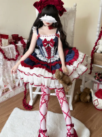 Blue Sweet Lolita Tutu Skirt JSK Suspender Dress Blue Sweet Lolita Tutu Skirt JSK Suspender Dress