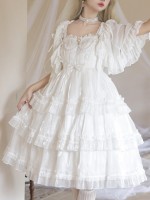 Sweet and Fresh Lolita Outer Chiffon Light Shawl Coat Sweet and Fresh Lolita Outer Chiffon Light Shawl Coat