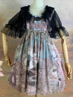 Sweet Doll Collar Lace Lolita Cardigan Puff Sleeve Jacket Sweet Doll Collar Lace Lolita Cardigan Puff Sleeve Jacket