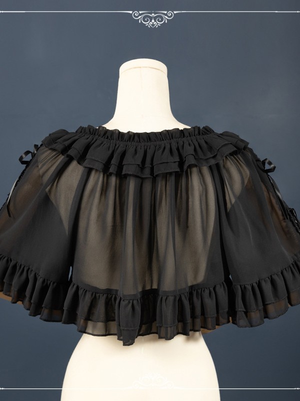 Sweet and Fresh Lolita Outer Chiffon Light Shawl Coat Sweet and Fresh Lolita Outer Chiffon Light Shawl Coat