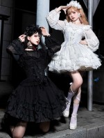 Black Sweet Princess Dress Lolita Suit Suspender Dress Black Sweet Princess Dress Lolita Suit Suspender Dress