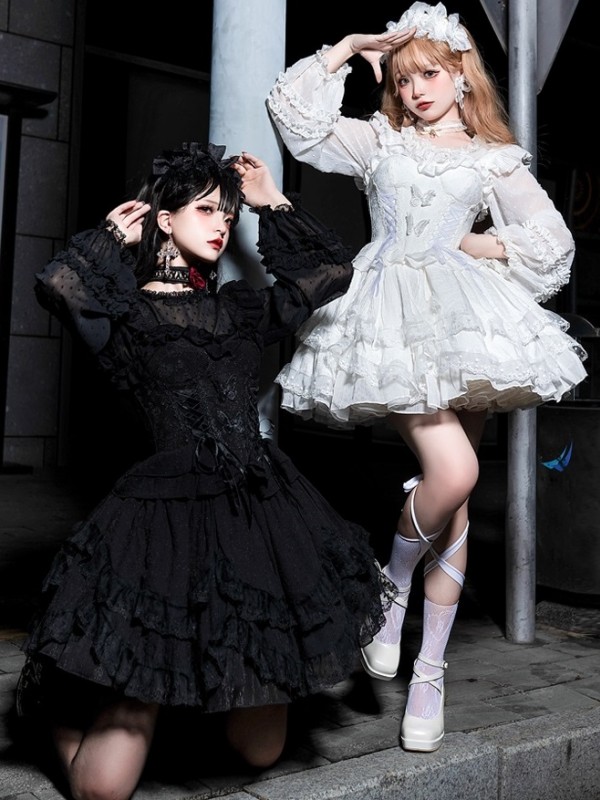 Black Sweet Princess Dress Lolita Suit Suspender Dress Black Sweet Princess Dress Lolita Suit Suspender Dress
