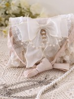 Lolita Elegant Tea Party Handbag Lace Chain Crossbody Bag Lolita Elegant Tea Party Handbag Lace Chain Crossbody Bag