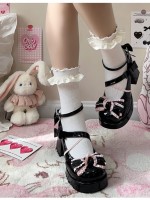 Mid-heel Waterproof Platform Cute Sweet Girl Lolita Shoes Mid-heel Waterproof Platform Cute Sweet Girl Lolita Shoes