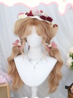 Sweet and Cute Lolita Wig With Long Curly Hair and Bangs Sweet and Cute Lolita Wig With Long Curly Hair and Bangs