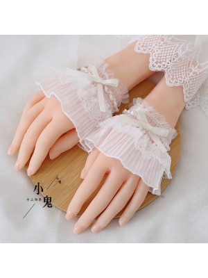 Lolita Bow Gloves Lace Sleeves