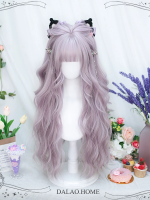Purple Japanese Lolita Long Curly Hair Wig Purple Japanese Lolita Long Curly Hair Wig