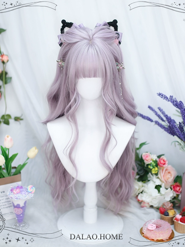 Purple Japanese Lolita Long Curly Hair Wig Purple Japanese Lolita Long Curly Hair Wig