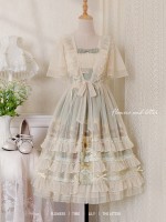 Sweet and Cute Lolita Dress JSK Suspender Skirt Sweet and Cute Lolita Dress JSK Suspender Skirt