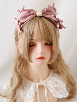 Sweet Lolita Flower Bud Bow Headband Sweet Lolita Flower Bud Bow Headband