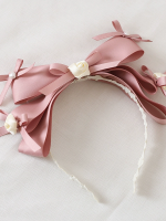 Sweet Lolita Flower Bud Bow Headband Sweet Lolita Flower Bud Bow Headband