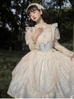 Blue Sweet Lolita JSK Gradient Ballet Style Suspender Skirt Blue Sweet Lolita JSK Gradient Ballet Style Suspender Skirt