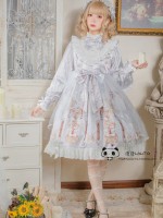 Sweet Lolita Dress Doll Dress OP Long Sleeve Dress Sweet Lolita Dress Doll Dress OP Long Sleeve Dress