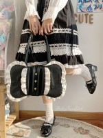 BabyFaceGirl Cream Bow Lolita Bag Cute Soft Girl Shoulder Bag BabyFaceGirl Cream Bow Lolita Bag Cute Soft Girl Shoulder Bag