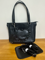 Hartel Love Tote Bag Sweet and Elegant Love One Shoulder and Two Shoulder Lolita Bag Hartel Love Tote Bag Sweet and Elegant Love One Shoulder and Two Shoulder Lolita Bag