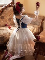 Lolita Snow White Ball Gown Light Short Sleeve Dress Lolita Snow White Ball Gown Light Short Sleeve Dress