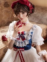 Lolita Snow White Ball Gown Light Short Sleeve Dress Lolita Snow White Ball Gown Light Short Sleeve Dress