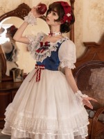 Lolita Snow White Ball Gown Light Short Sleeve Dress Lolita Snow White Ball Gown Light Short Sleeve Dress