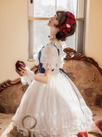 Lolita Snow White Ball Gown Light Short Sleeve Dress Lolita Snow White Ball Gown Light Short Sleeve Dress