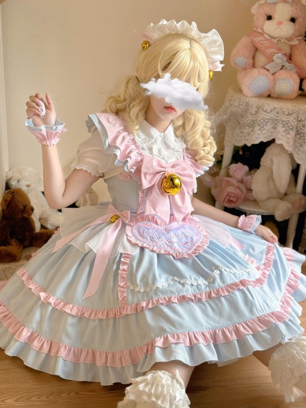 Lolita Dress Sweet Maid JSK Suspender Dress Lolita Dress Sweet Maid JSK Suspender Dress