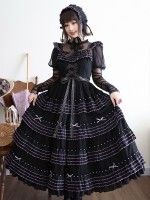 Napoleon sixty meters multi-layer two-color elegant segment lolita flying sleeve jsk dress Napoleon sixty meters multi-layer two-color elegant segment lolita flying sleeve jsk dress