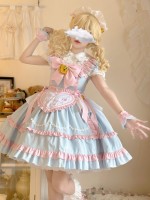 Lolita Dress Sweet Maid JSK Suspender Dress Lolita Dress Sweet Maid JSK Suspender Dress