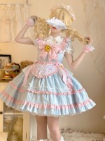 Lolita Dress Sweet Maid JSK Suspender Dress Lolita Dress Sweet Maid JSK Suspender Dress