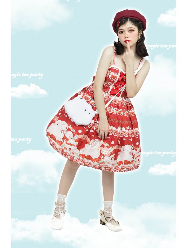 Magic Teaparty - Strawberry Sheep Jumperskirt Magic Teaparty - Strawberry Sheep Jumperskirt