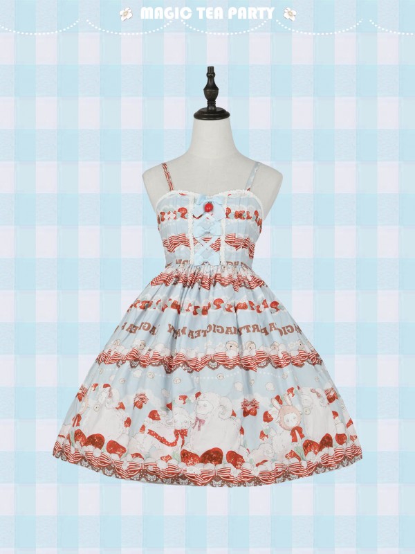 Magic Teaparty - Strawberry Sheep Jumperskirt Magic Teaparty - Strawberry Sheep Jumperskirt