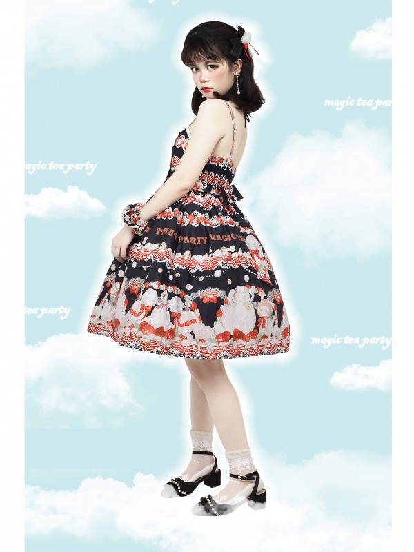 Magic Teaparty - Strawberry Sheep Jumperskirt Magic Teaparty - Strawberry Sheep Jumperskirt