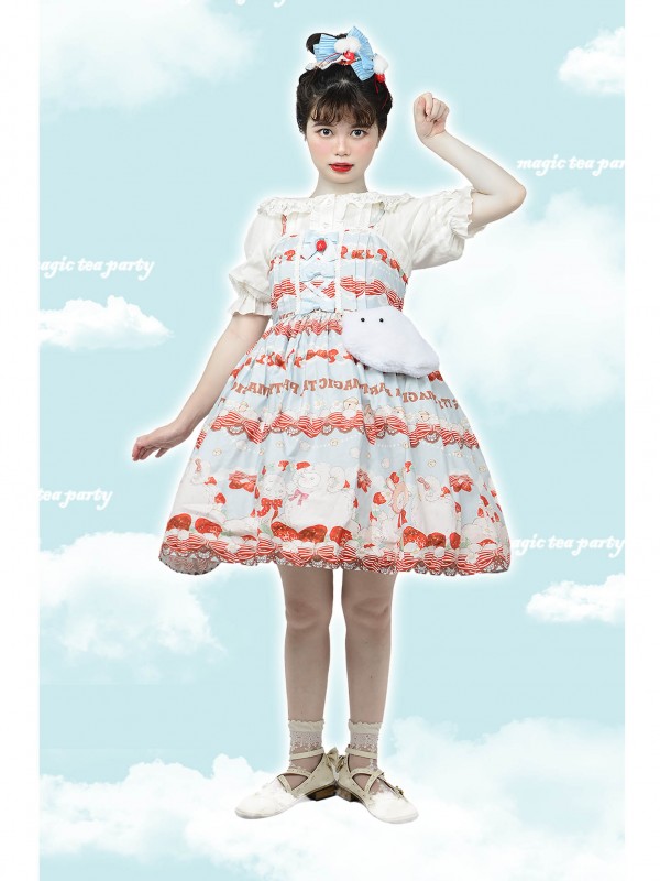 Magic Teaparty - Strawberry Sheep Jumperskirt Magic Teaparty - Strawberry Sheep Jumperskirt