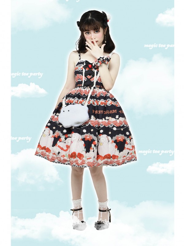 Magic Teaparty - Strawberry Sheep Jumperskirt Magic Teaparty - Strawberry Sheep Jumperskirt