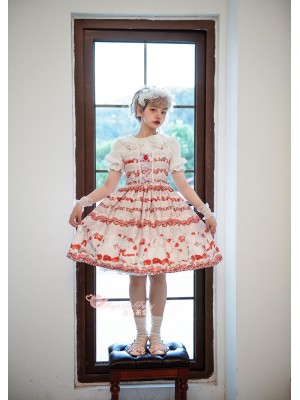 Magic Teaparty - Strawberry Sheep Jumperskirt