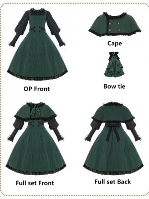 【Magic medicine Academy】~Magic school style~lolita Onepiece Spring models