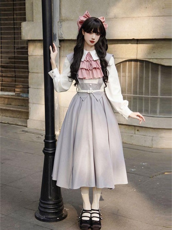 【Martha College】~College style lolita Onepiece~Spring models