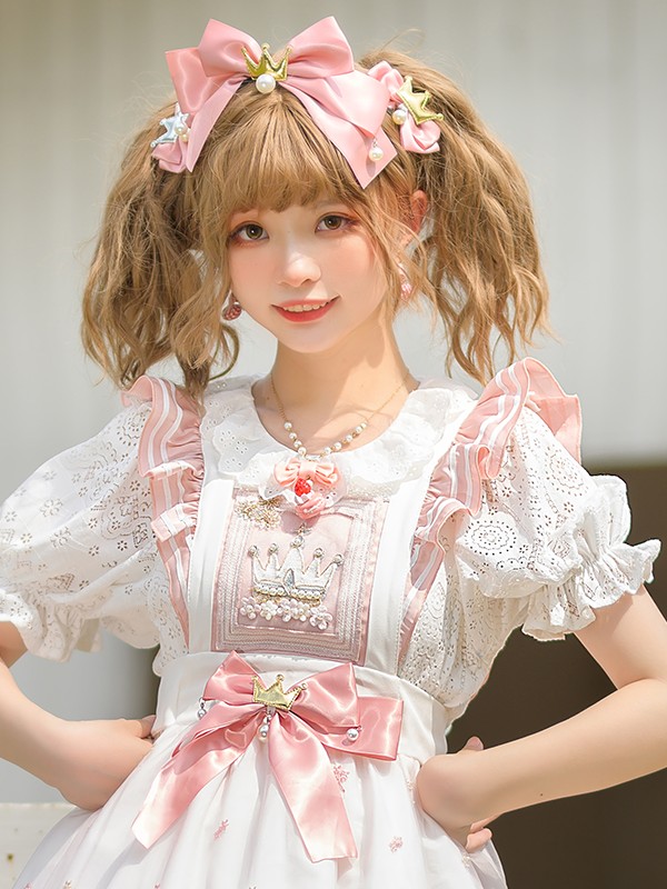 Milu - Sunlight Hollowed-out Blouse Milu - Sunlight Hollowed-out Blouse